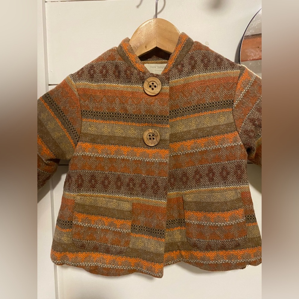 ZARA Babygirl outerwear collection coat 18/24M
